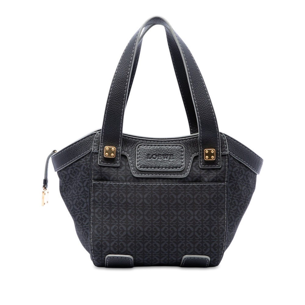 Pre-Loved LOEWE Anagram Canvas Tote